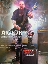 Slayer, Kerry King, Marshall Amplifiers, Full Page Vintage Print Ad