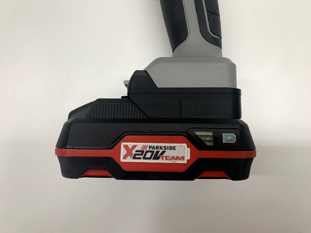 Adapter voor Einhell 18 V accu op voor Parkside 20V XTeam