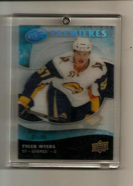 2009-10 Ice Premieres UD Upper Deck Tyler Myers #169 1/99 Mint Card #1
