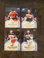 2017-18 ICE Rookie lot 4 #/999 G.Carlsson , Mile Vecchione, N.Kerdiles,T Poolman