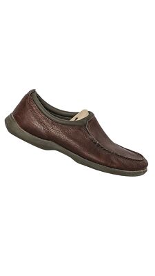 Sperry Top Sider Mens Brown Pebbled Leather Slip On Loafer  display picture 1