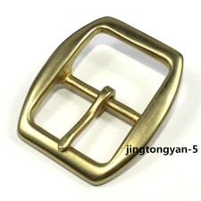 Solid Brass Belt Buckle Men's Pin Belt Buckles Fits For 1.5 inches Belt