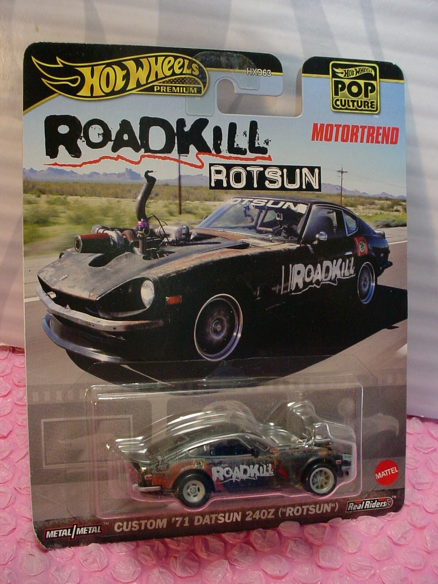 激レア RLC限定 CUSTOM '71 DATSUN 240Z ROTSUN 2024 Hot Wheels CUSTOM '71 DATSUN 240Z✰ROADKILL ROTSON