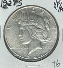 1927-S PEACE SILVER DOLLAR -XF/AU ~NICE COIN~