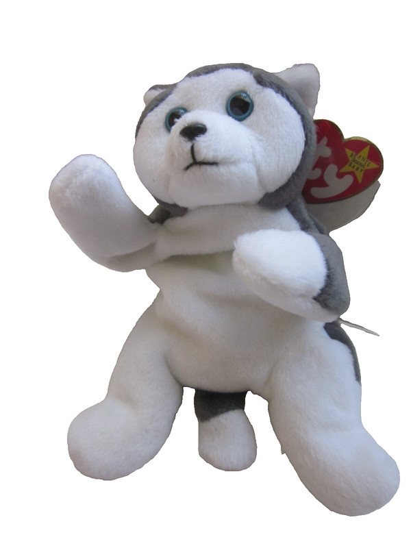 New TY Beanie Babies Collection - Nanook - B'day: Nov. 21, 1996 - Retired - Rare