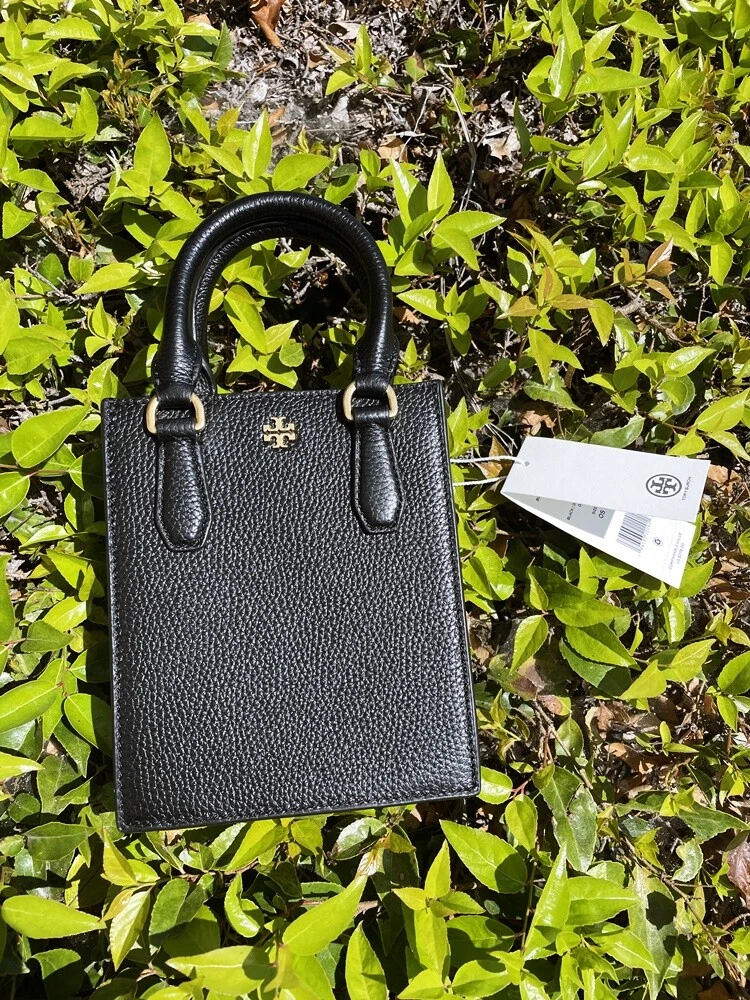 Tory Burch Blake Mini Shopper Tote Crossbody Black $278