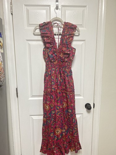 House of Harlow 1960 Midi Floral Dress Size Large NWT - Picture 12 of 13