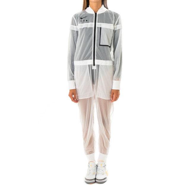 nike jumpsuit white