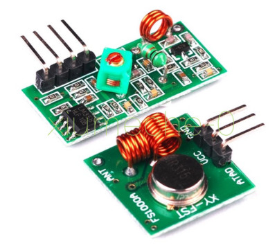 2PCS 315Mhz WL RF transmitter and receiver link kit for Arduino/ARM/MCU ...