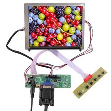 VGA LCD Controller Board With 6.5" G065VN01 V2 640x480 LCD Screen