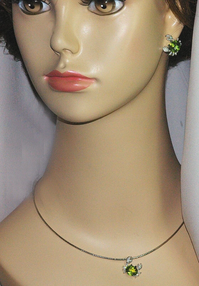 14k, PENDIENTES CANGREJO, PERODOTO, DIAMANTE, VIDA MARINA, ACUÁTICO, OMEGA CLIP POST, ANIMAL Foto 4 de 4