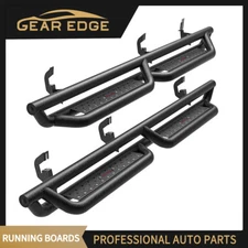for 2007-2018 Chevy Silverado/Sierra Crew Cab 6" Running Boards Side Step Bars