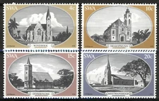 South West Africa 1978, Old Churches set VF MNH, Mi 448-451