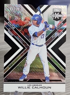Willie Calhoun 2016 Elite Extra Edition Black Die Cut /99 #71 Dodgers 