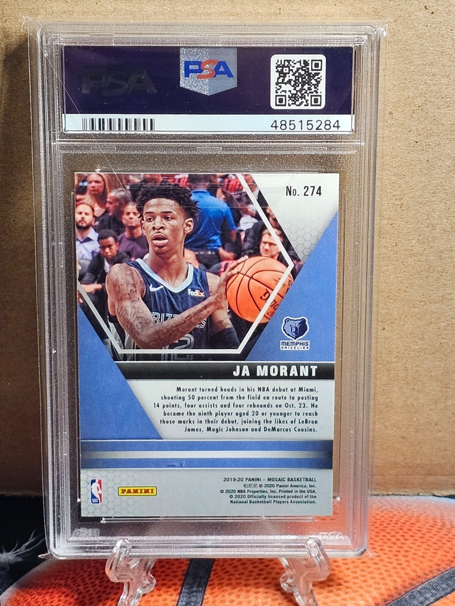 ペドリ Panini Mosaic PSA 9 ルーキー RC Rookie Card Top Loaders Ja Morant 2019-20 Panini Mosaic