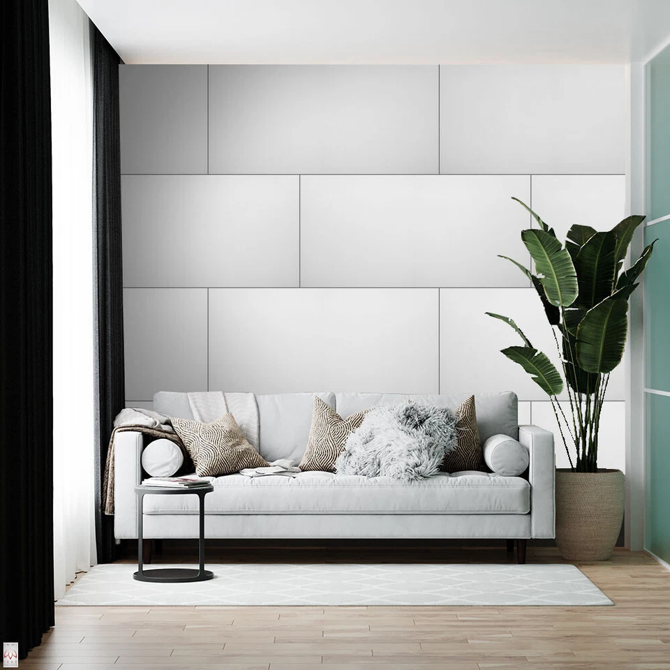 15qm/30St. Wandpaneele Polystyrol Deckenpaneele Platten sauber glatt Weiß 100x50 - Bild 4 von 4