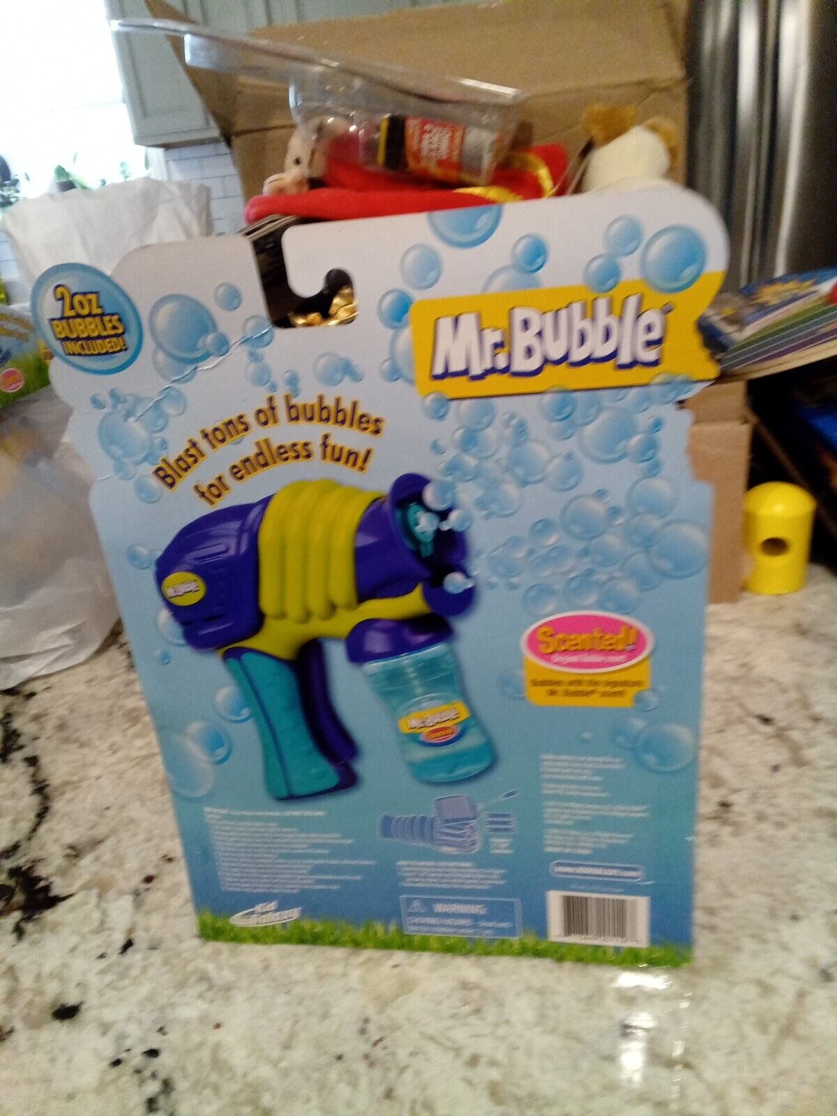 KID GALAXY MR BUBBLE BUBBLE GUN - MARCO'S EMPORIUM