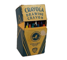 Crayola Crayon Binney Smith Rubens No 48 Vintage Gold Medal USA