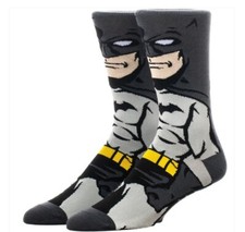 DC Comics Batman Dark Knight 360 Character Crew Socks NIP