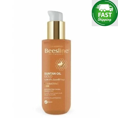 1er Pack X Sun Tan Oil Gold von Beesline | 200ml |  SCHNELLER VERSAND 