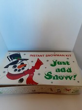 NEW Dept 56 Instant Snowman Kit Just Add Snow All You Need To Make A Snowman