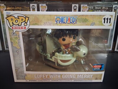 luffy with going merry *broken flag*