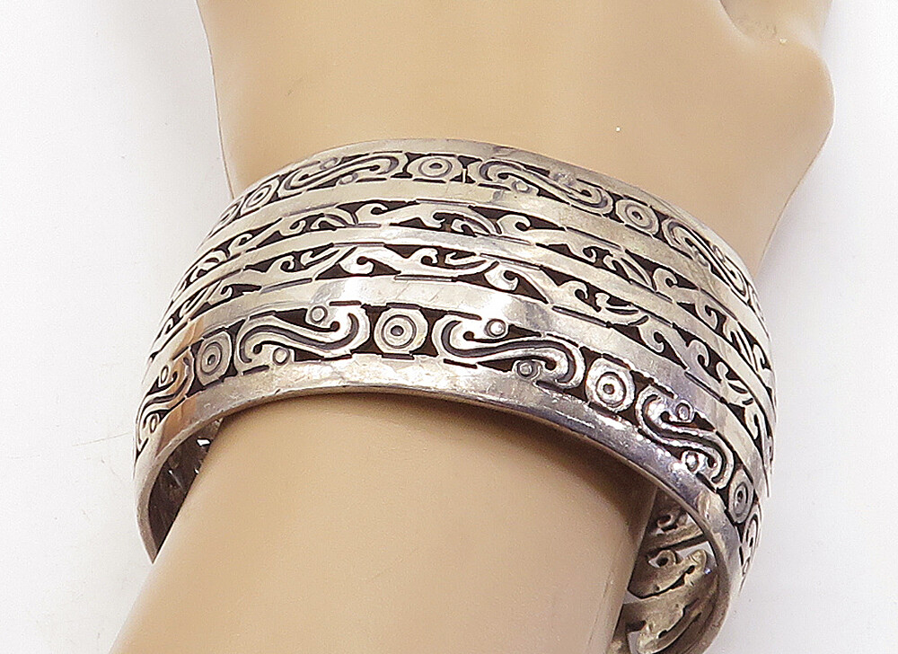 シルバー　ブレス　MADE IN MEXICO Vintage Mexican Silver 925 ヴィンテージ シルバー