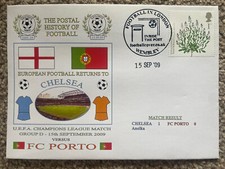 Chelsea v FC Porto Champions League 15th September 2009 Dawn First Day Cover