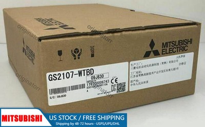 New Mitsubishi Electric GS2107-WTBD GOT2000 Touch Screen HMI 7'' Operator Panel