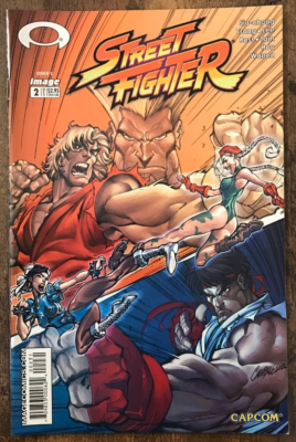 Street Fighter #2 By Alvin Lee Ryu Ken J Scott Campbell Variant C