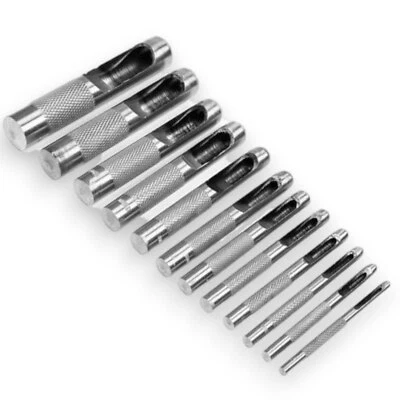 BENSON Lochstanzer Locheisen Lochpfeifen Satz Lochstanze Henkellocheisen Locheisensatz