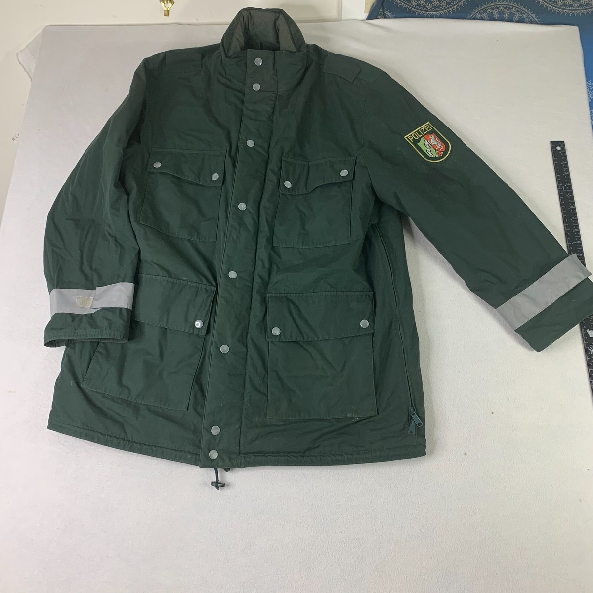 ジャケット・アウター \"GERMAN POLICE\" GORE-TEX jacket Genuine German police jacket GoreTex green waterproof BGS
