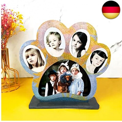 DIYBravo Silikonform Epoxidharz Fotorahmen Groß Pfote Bilderrahmen Resin Formen - Bild 2 von 8