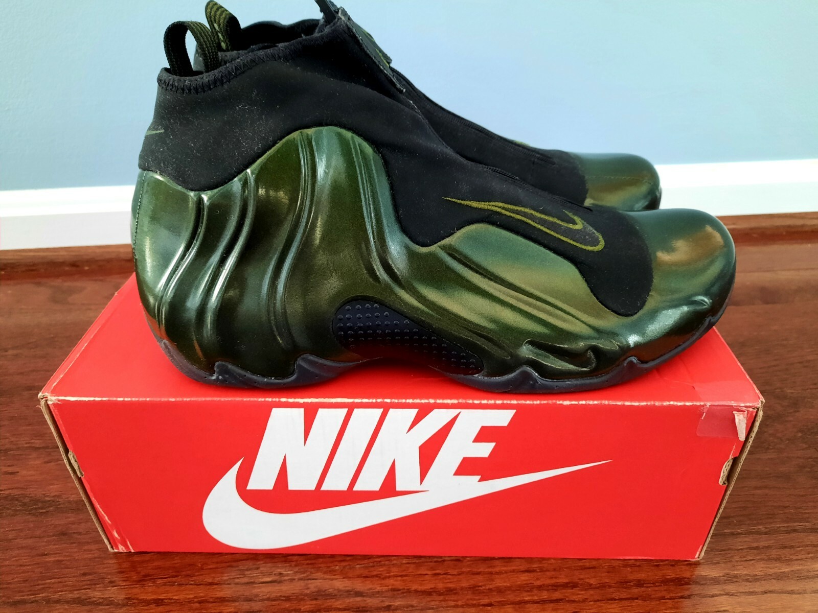 nike flightposite green