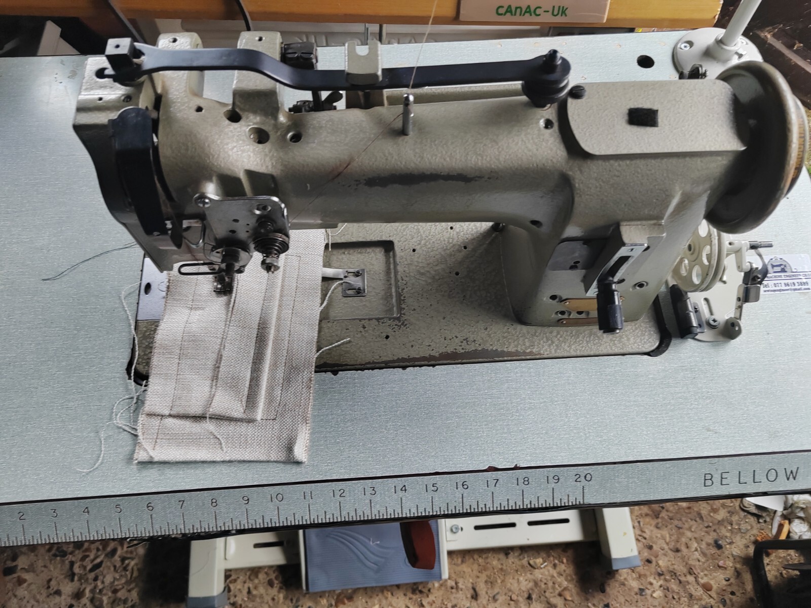 PFAFF 145 INDUSTRIAL WALKING FOOT HEAVY DUTY SEWING MACHINE eBay
