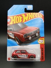 Hot Wheels 2025 73 Honda Civic Custom Super Treasure Hunt 231/250 W/ protector