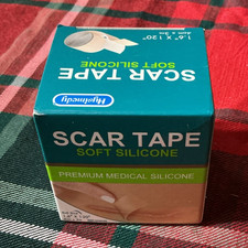 Hisimedi Scar Reducer Tape Soft Silicone Premium Medical Grade 1.6" x 120"