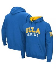 UCLA Bruins Hoodie Sweatshirt Mens Blue Stadium Athletics Embroidered Size Large