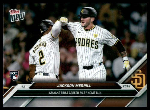 2024 Topps Now 31 Jackson Merrill