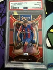 2023-24 Panini Select FIFA Lamine Yamal #124 Mezzanine Red Prizm PSA 10 POP 55
