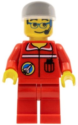 LEGO  Minifig spp008 - Space Port - Ground Control