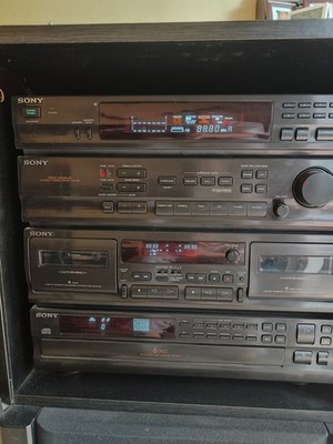 SONY Component System mit Active Super Woofer Dolby 5.1