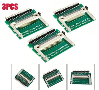 3* 44Pin Male CF to IDE Card CF to notebook 2.5 IDE Male Converter Adapter Card
