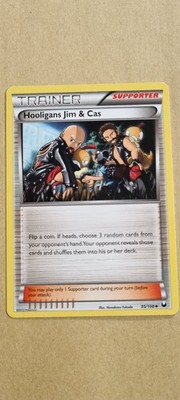 Hooligans Jim & Cas - Pokémon TCG - MP - Uncommon - Dark Explorers 95/108