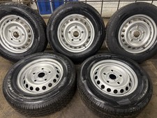 5 X 16" FORD TRANSIT MK8 (2013-24) STEEL WHEELS 235/65/16C NEW BUDGET TYRES