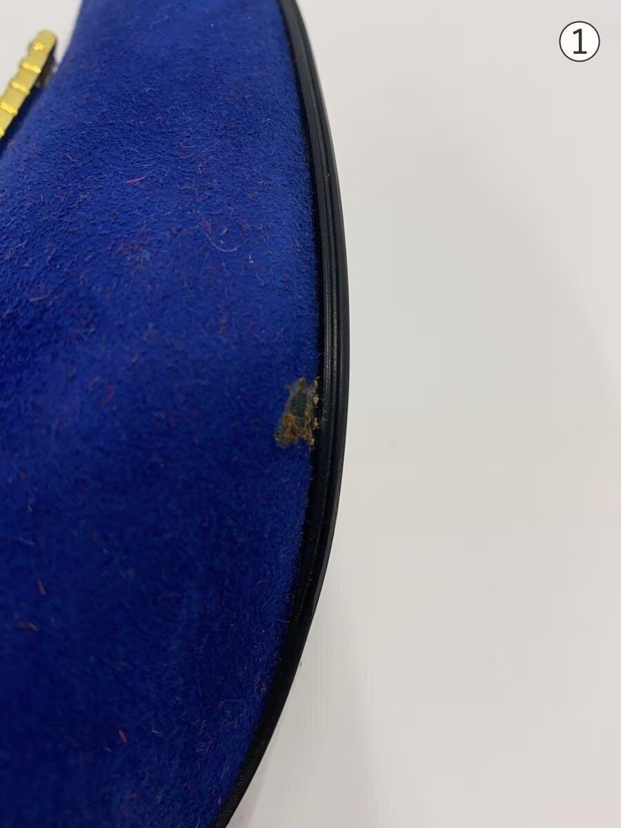 Yves Saint Laurent Pumps 37.5 Blu Suede Jlt31 thumbnail 6