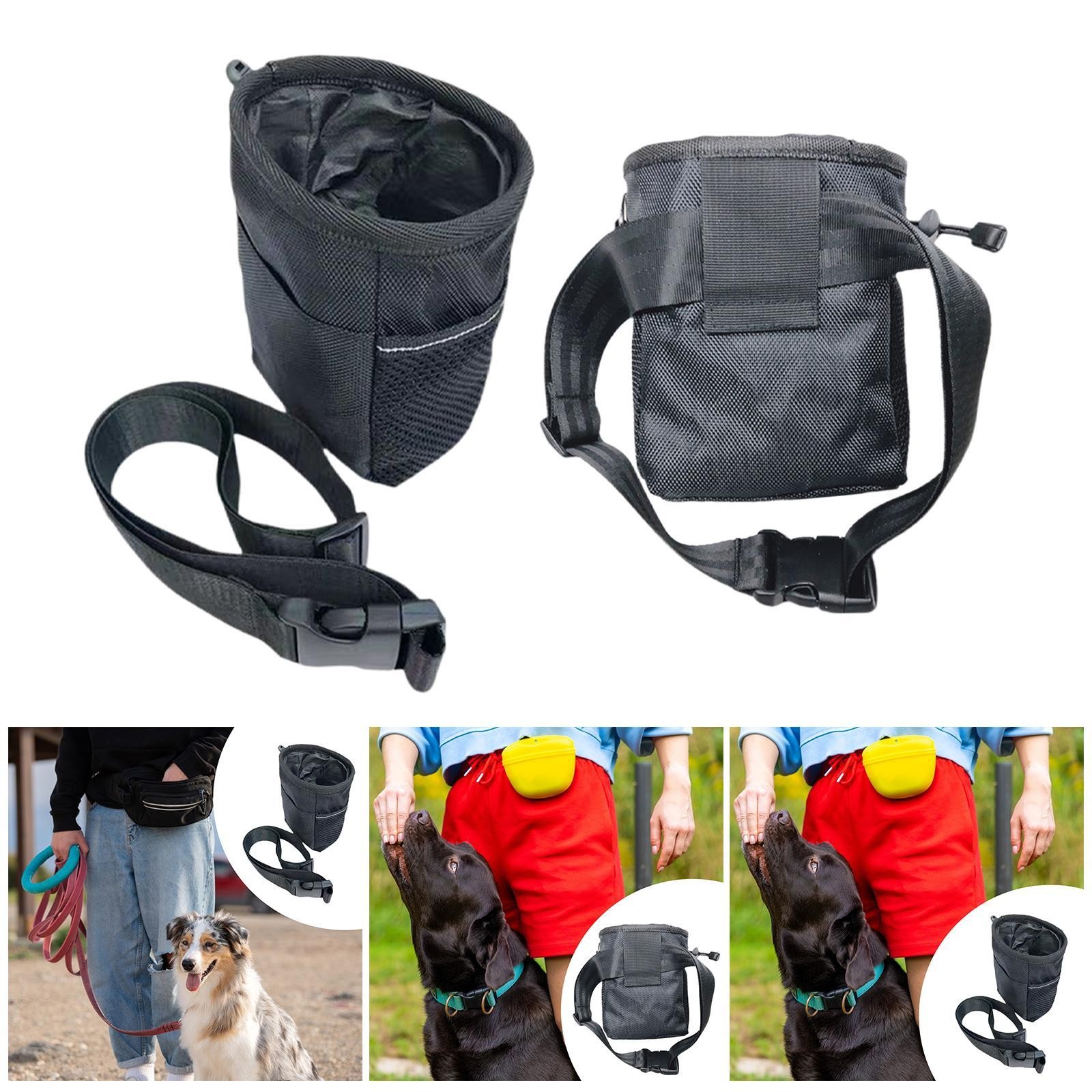 Marsupio per cani con tasche per crocchette e giocattoli
