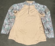 ROMANIAN ARMY MARINES M2017 CAMOUFLAGE UBACS COMBAT SHIRT. LARGE/XL-LONG. 50 I.