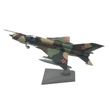 1:72 21cm Soviet Classic Fighter Mig-21 MiG 21 Simulation Alloy Aircraft Model