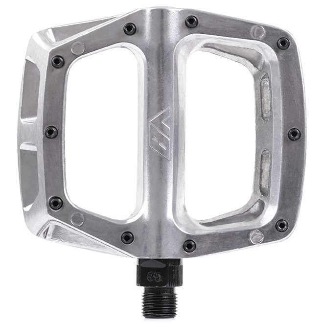 DMR V8 Classic Aluminum Platform Pedals - Dual DU Bushings 916 Silver 10190₽
